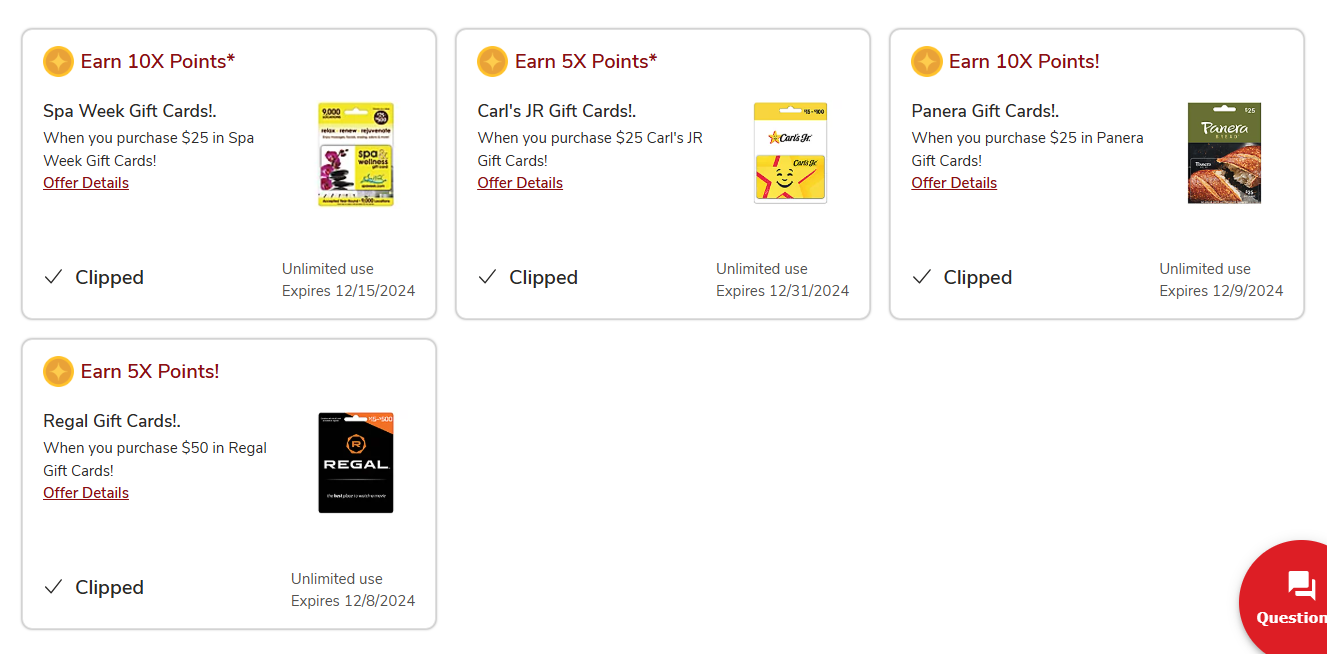 [EXPIRED] Safeway/Albertsons/Vons/Jewel-Osco/ACME: Earn 10x Points on ...