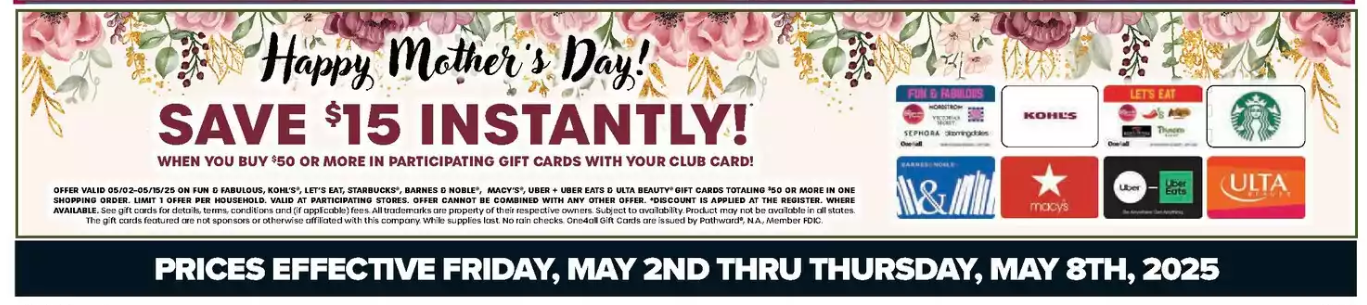 [EXPIRED] Foodtown/PathMark: 20% Off $50 Kohl’s, Macy’s, Starbucks ...